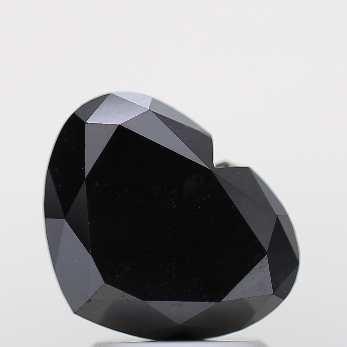 Heart Shape Fancy Black Natural Loose Diamond 2.19 Carat 