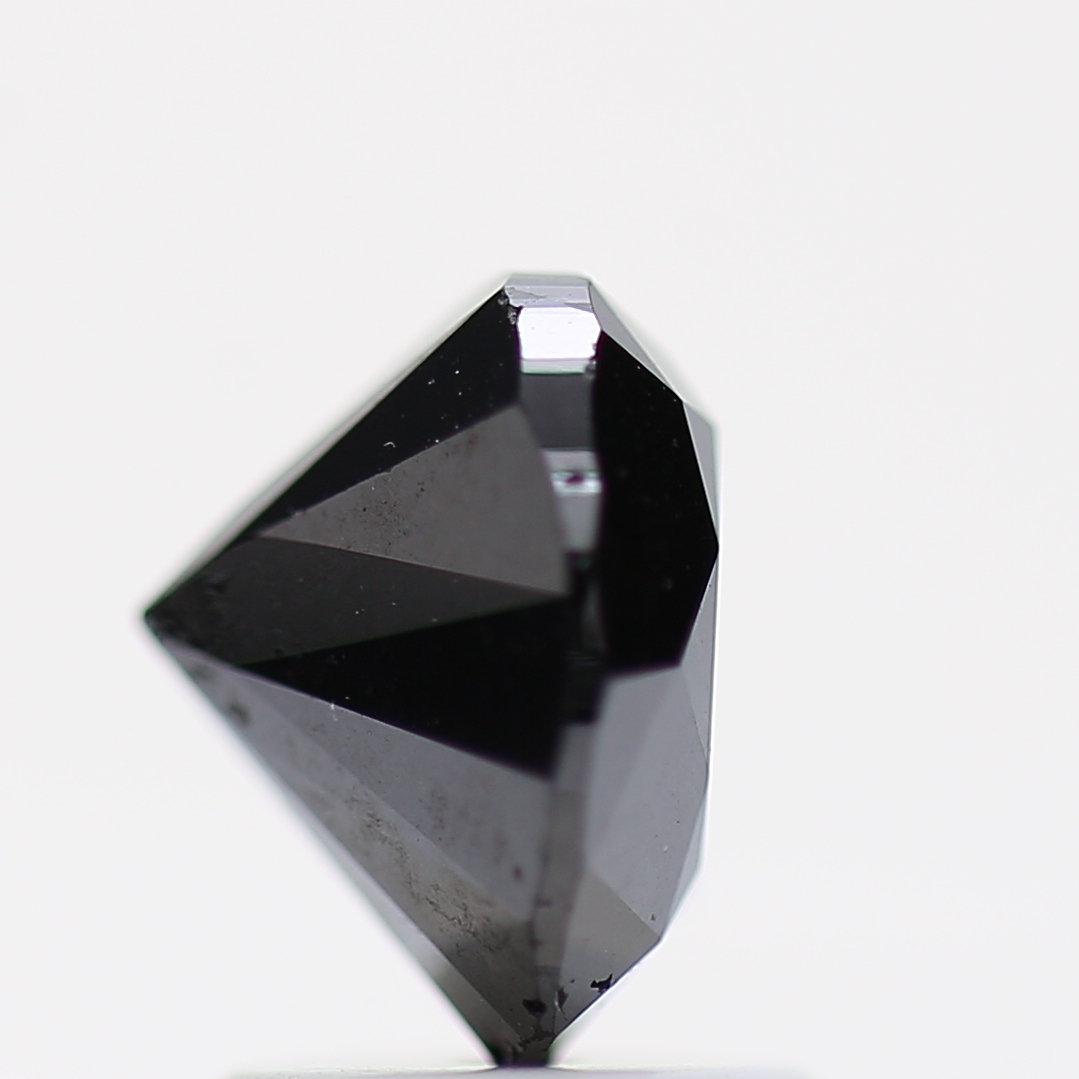 Heart Shape Fancy Black Natural Loose Diamond 2.02 Carat 